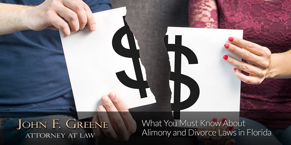 What You Must Know About Alimony and Divorce Laws in Florida