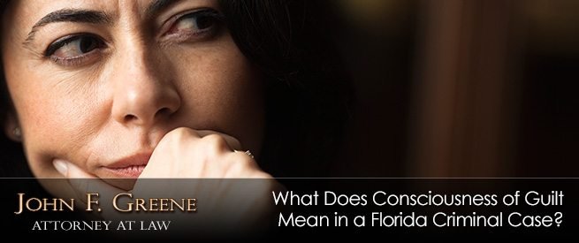 Consciousness of Guilt: What It Means And How It Can Impact Your Florida Criminal Case