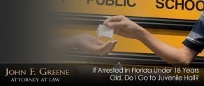 If Arrested in Florida Under 18 Years Old, Do I Go to Juvenile Hall?