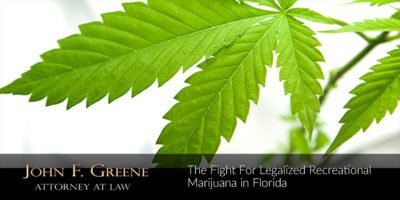 The Fight For Legalized Recreational Marijuana in Florida