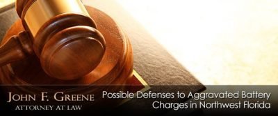 Possible Defenses to Aggravated Battery Charges in Northwest Florida