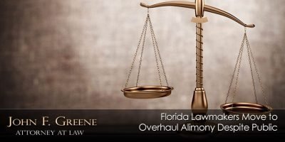 Florida Lawmakers Move to Overhaul Alimony Despite Public Outcry