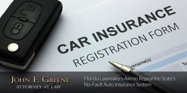 Florida Lawmakers Aim to Repeal the State's No-Fault Auto Insurance System